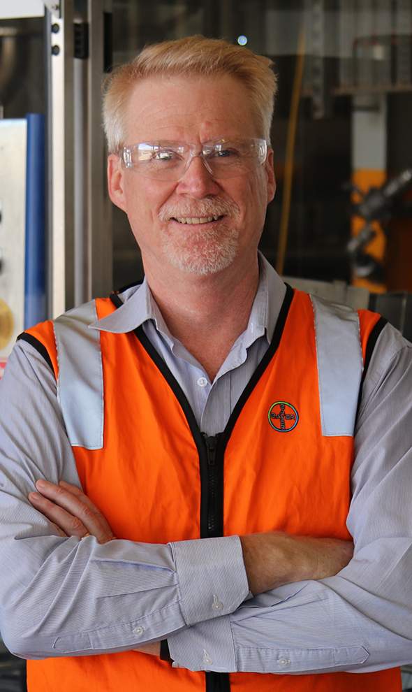 David Clark, Head of Product Supply at Bayer