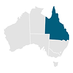 QLD map