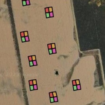 ‘Laconik Combine’ crop trials technology allows growers to easily establish a series of randomly located replicated strip trials in their paddocks.